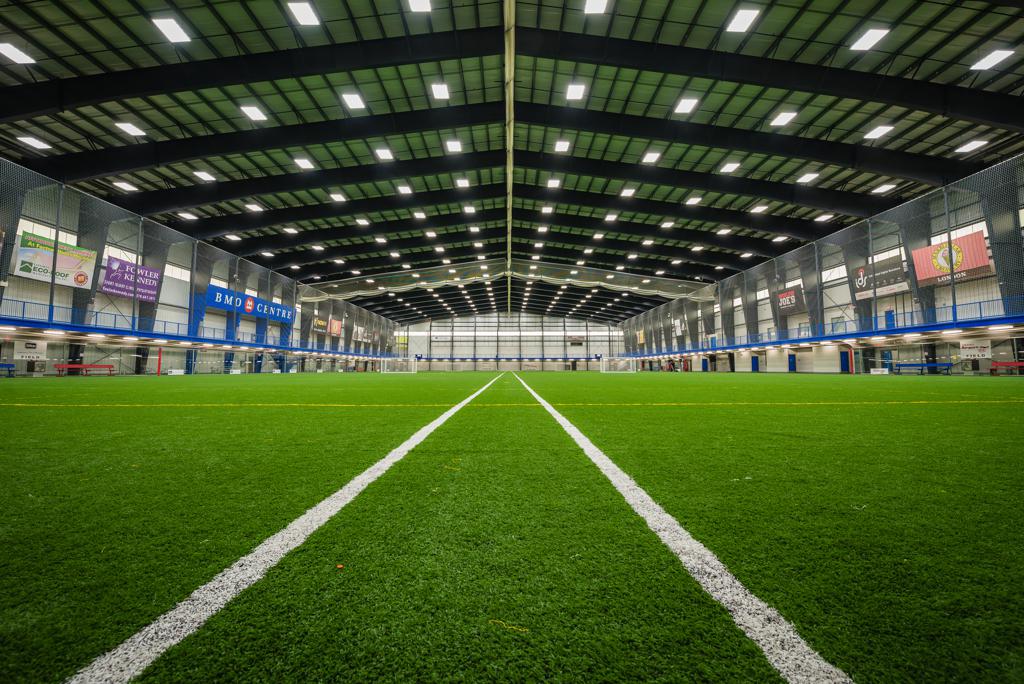 BMO Centre London indoor soccer fields